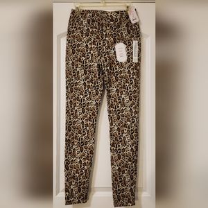 No Boundaries Leopard Print Pants
